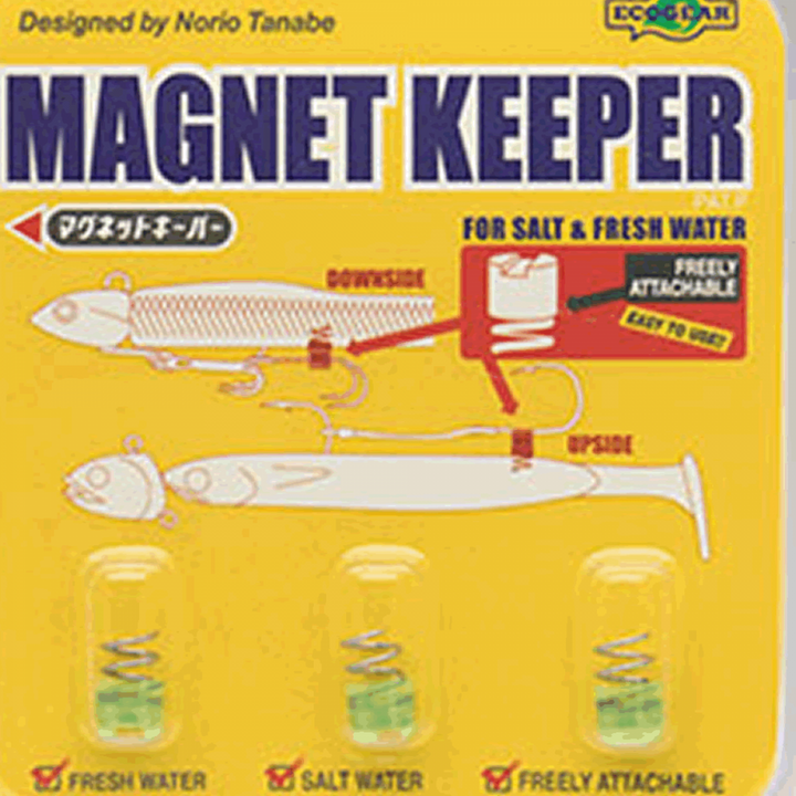 ECOGEAR MAGNET KEEPER L (3 pcs/pack) MK02 LUMINOUS PINK