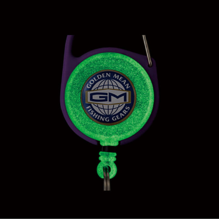 Golden Mean GM PIN ON REEL + LINE CUTTER REEL/75m : 17.3g CUTTER/45mm : 2.9g #BLUE