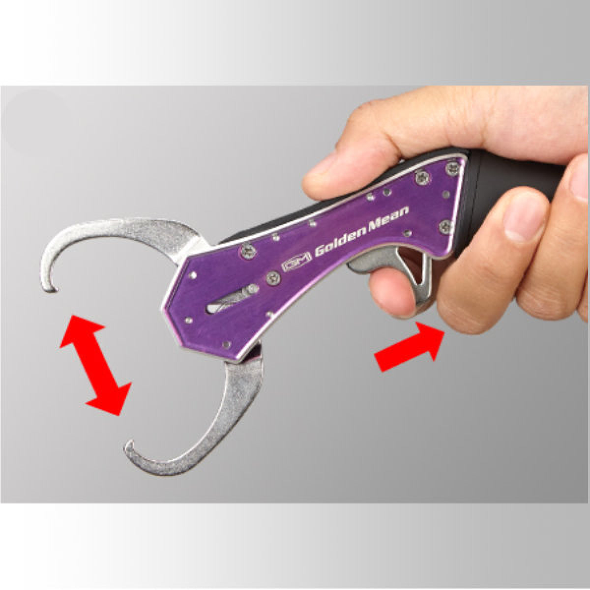 Golden Mean GM GRIP 185mm : 110g #PURPLE