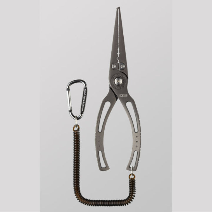 Golden Mean GM PLIERS TYPE3 LONG NOSE 196m : 195g #GUN METAL