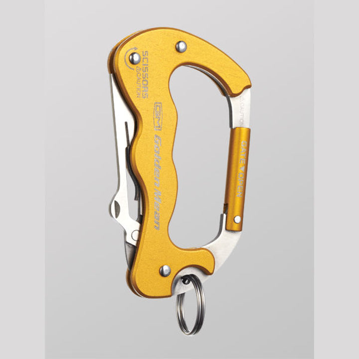 Golden Mean GM KARABINER SCISSORS H90 x W52mm : 63g #GOLD