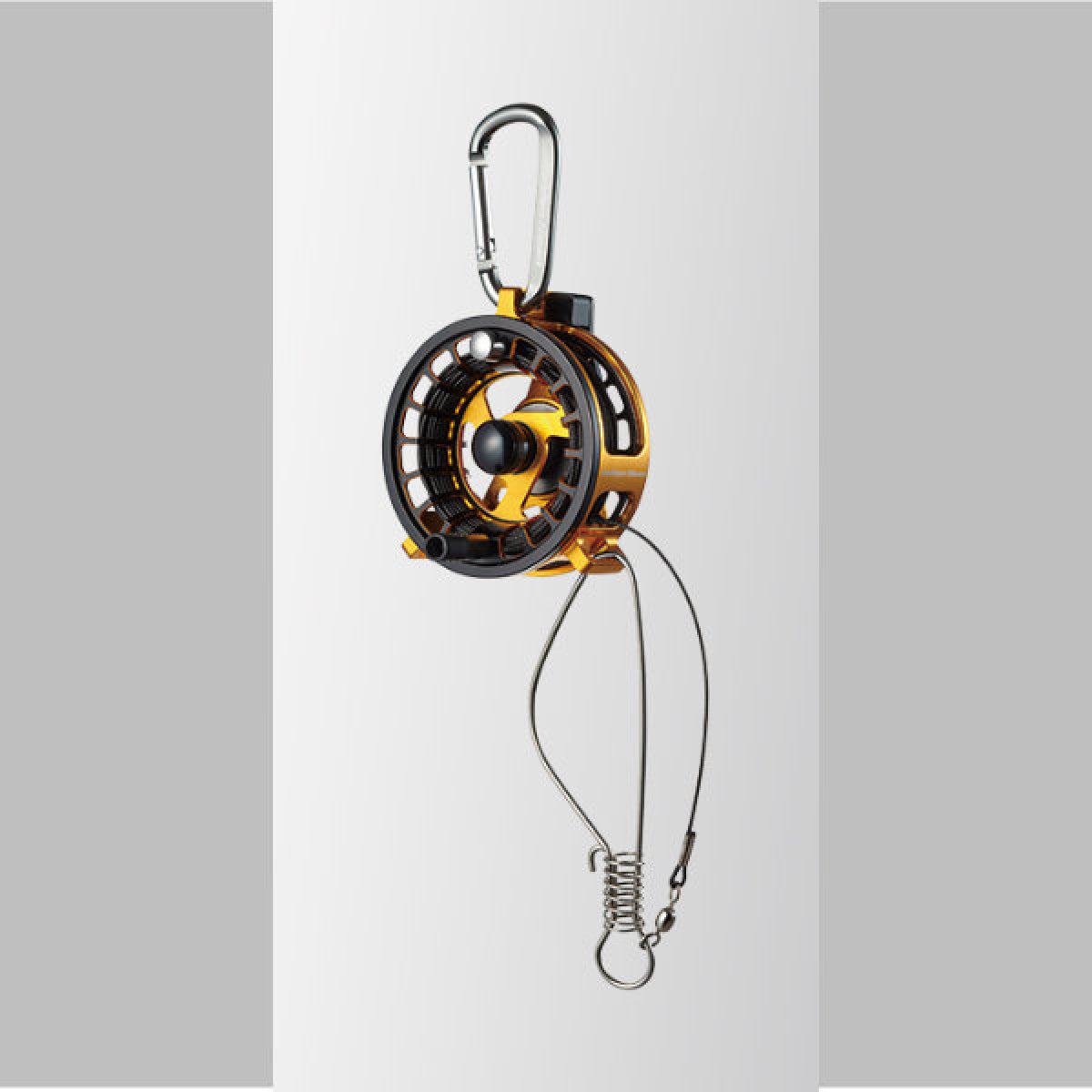 Golden Mean GM REEL STRINGER 2 H95 x W85 x D75mm : 199g #GOLD/BLACK