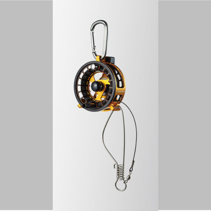 Golden Mean GM REEL STRINGER 2 H95 x W85 x D75mm : 199g #GOLD/BLACK