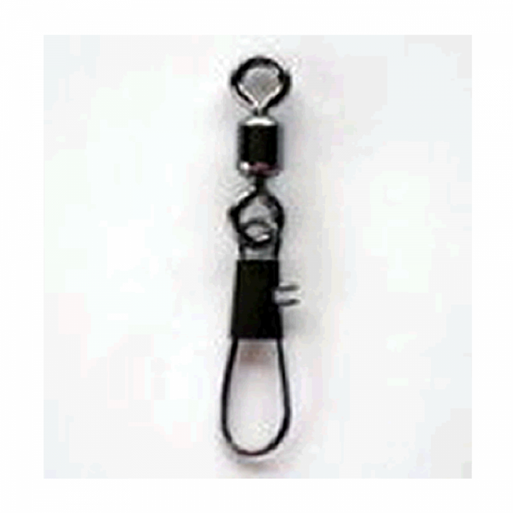NT SWIVEL NT POWER SWIVEL WITH INTERLOCK SNAP #4 (7 pcs/pack) BLACK