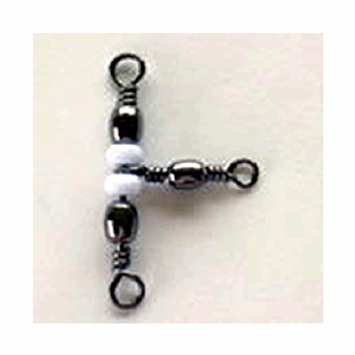 NT SWIVEL NT POWER TRIPLE SWIVEL #12 (C TYPE) (6 pcs/pack) BLACK