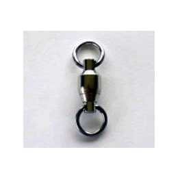NT SWIVEL BALL BEARING SWIVEL WITH TWO RINGS #7 (2 pcs/pack) NICKEL
