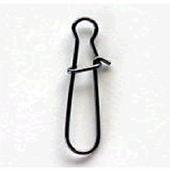 NT SWIVEL STAINLESS STEEL NICE SNAP #2 (12 pcs/pack) BLACK
