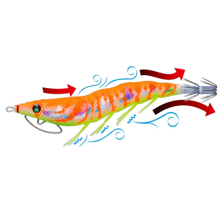 DUEL EZ-Q CAST KUWASE RATTLE #2.5 10g A1771 #07 KEIMURA RED ORANGE
