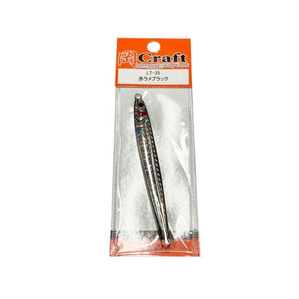 Oka Craft OKA JIG LT 35 35g AKA LAME BLACK