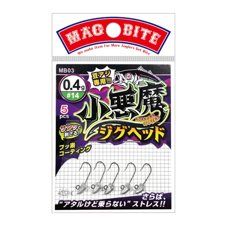MAGBITE KOAKUMA JIGHEAD 0.4g (5 pcs/pack)