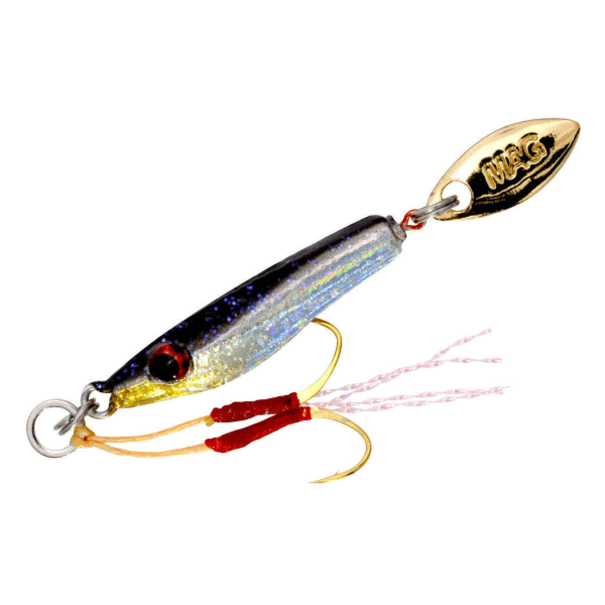 MAGBITE CHIRIMEN JIG 2g 02 LASER IWASHI