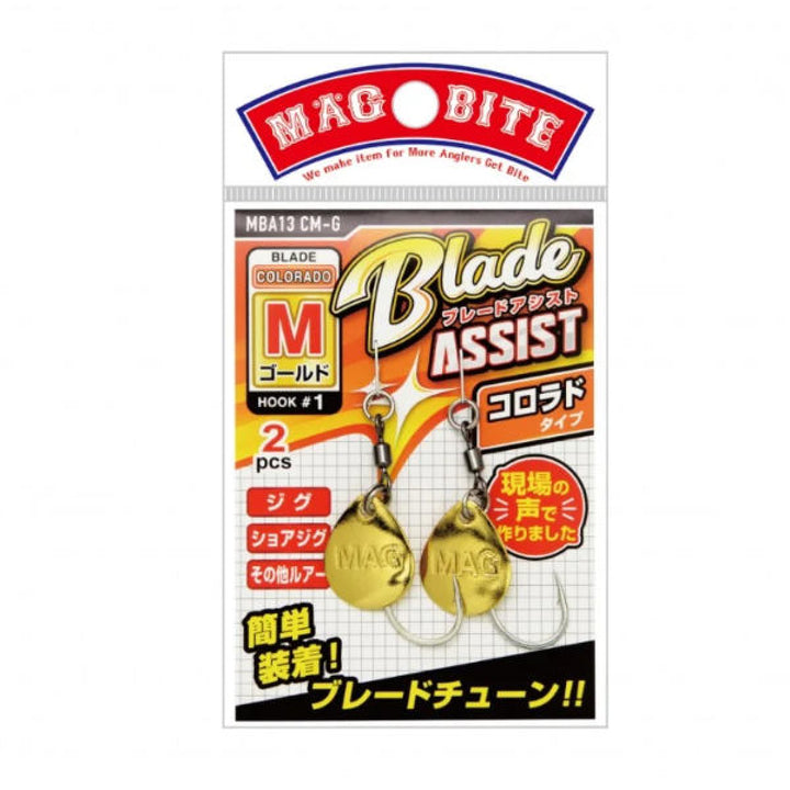 MAGBITE BLADE ASSIST COLORADO M (2pcs / Pack) GOLD