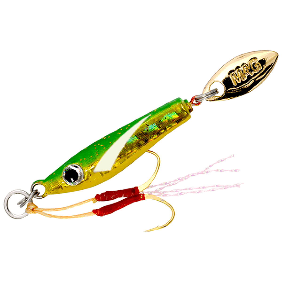 MAGBITE CHIRIMEN JIG 2g 08 MIDOKIN HIRE GLOW