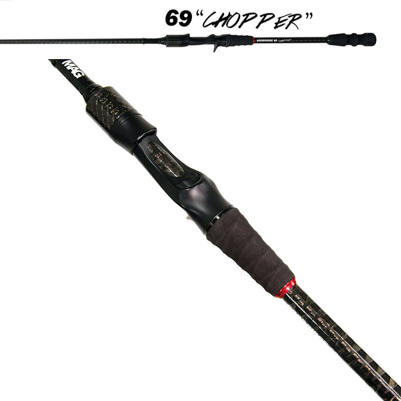 MAGBITE GOOD RIDGE 69XH CHOPPER (2 pieces, spinning)
