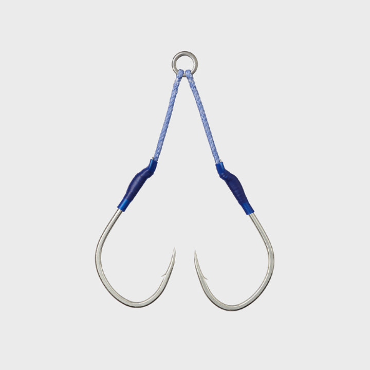 VANFOOK JHT-55 JIGEN HYPER TWIN #5/0 (2 pcs/pack) SILVER