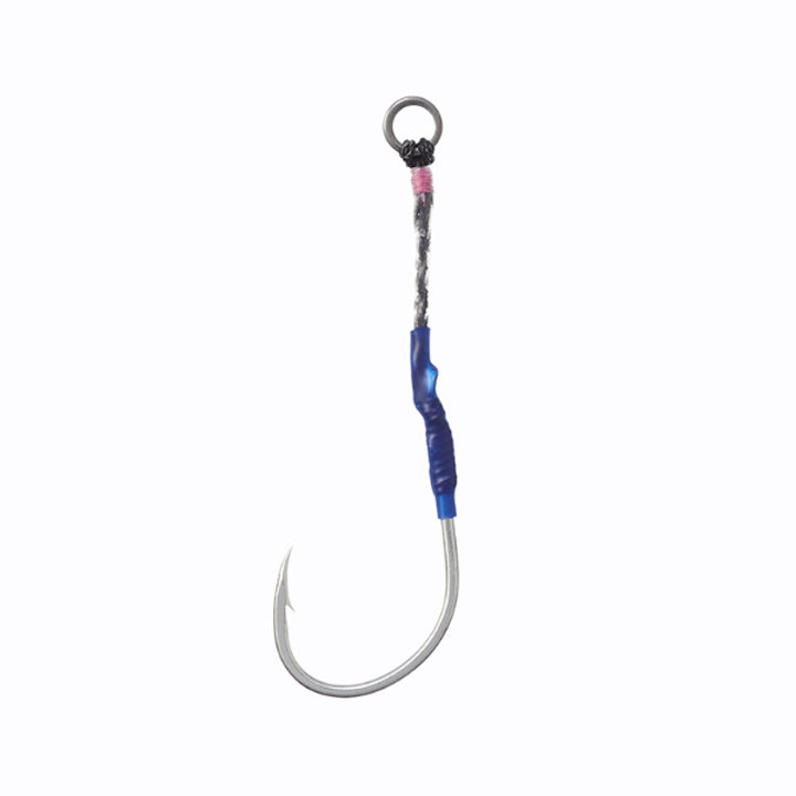 VANFOOK JWS-50 JIGEN WIRE ASSIST STD #6/0 (3 pcs/pack) SILVER