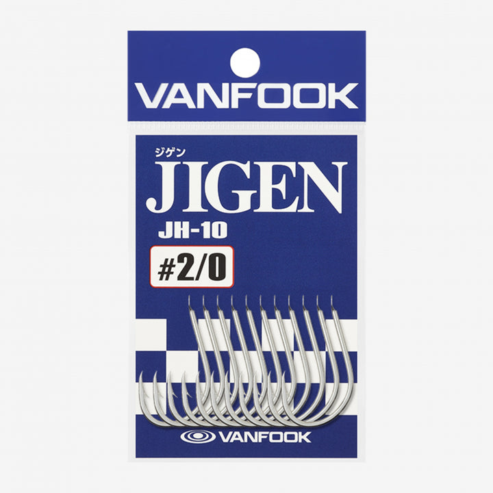 VANFOOK JH-10 JIGEN #3/0 (10 pcs/pack) SILVER