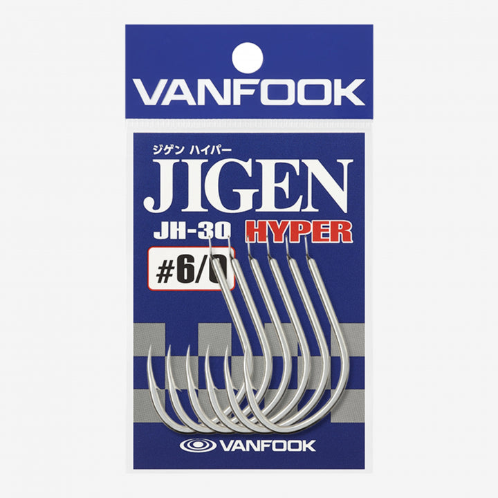 VANFOOK JH-30 JIGEN HYPER #6/0 (6 pcs/pack) SILVER