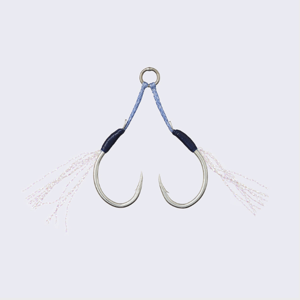 VANFOOK MJ-03 MICRO JIG ASSIT TWIN 1.0cm TINSEL #1 (2 pcs/pack) SILVER