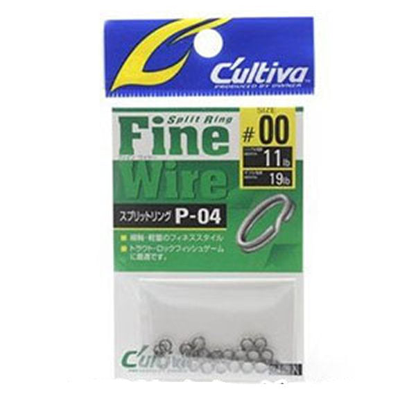 OWNER P-04 SPLIT RING FINE WIRE #00