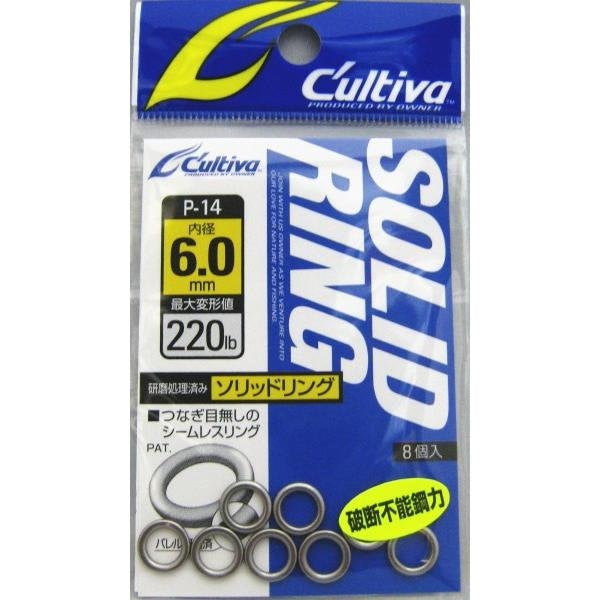 OWNER P-14 SOLID RING #6.0