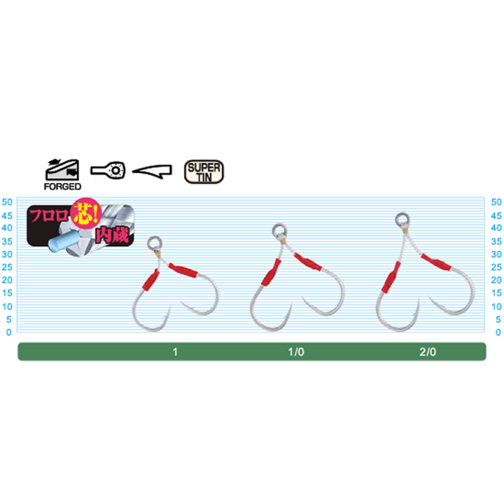 OWNER SSF-41 SHORT JIG ASSIST #2/0