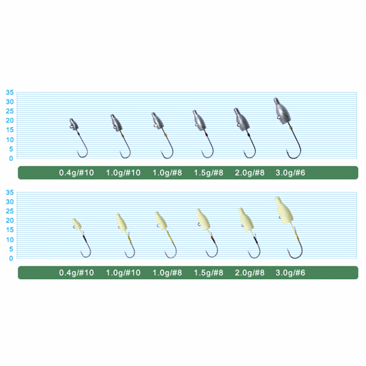 OWNER JH-83G MEBARU DAMA #8 : 2.0g (4 pcs/pack) GLOW