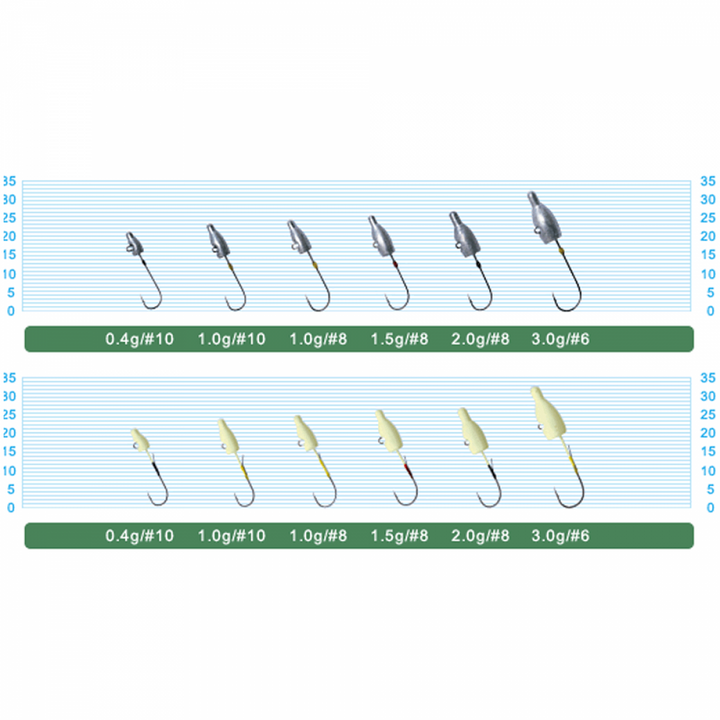 OWNER JH-83G MEBARU DAMA #6 : 3.0g (4 pcs/pack) GLOW