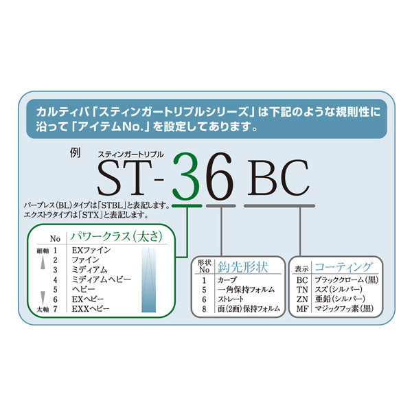 OWNER STX-45 STINGER TREBLE EXTRA #10 (4 pcs/pack)