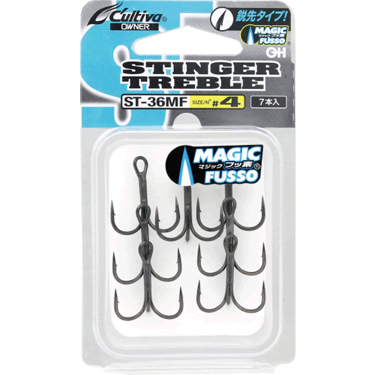 OWNER ST-36MF STINGER TREBLE HOOK #6