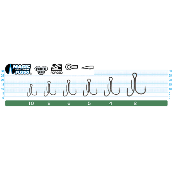 OWNER ST-36MF STINGER TREBLE HOOK #5