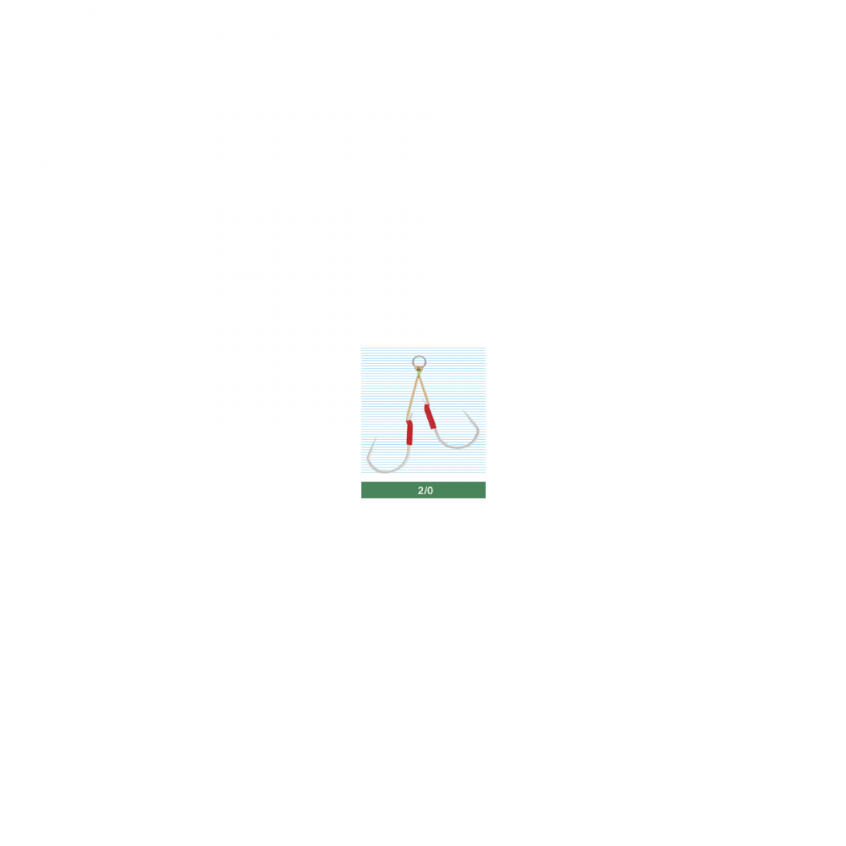 OWNER JD-22 JIGGER LIGHT DANSA HAYAGAKE #2/0 (2 pcs/pack)