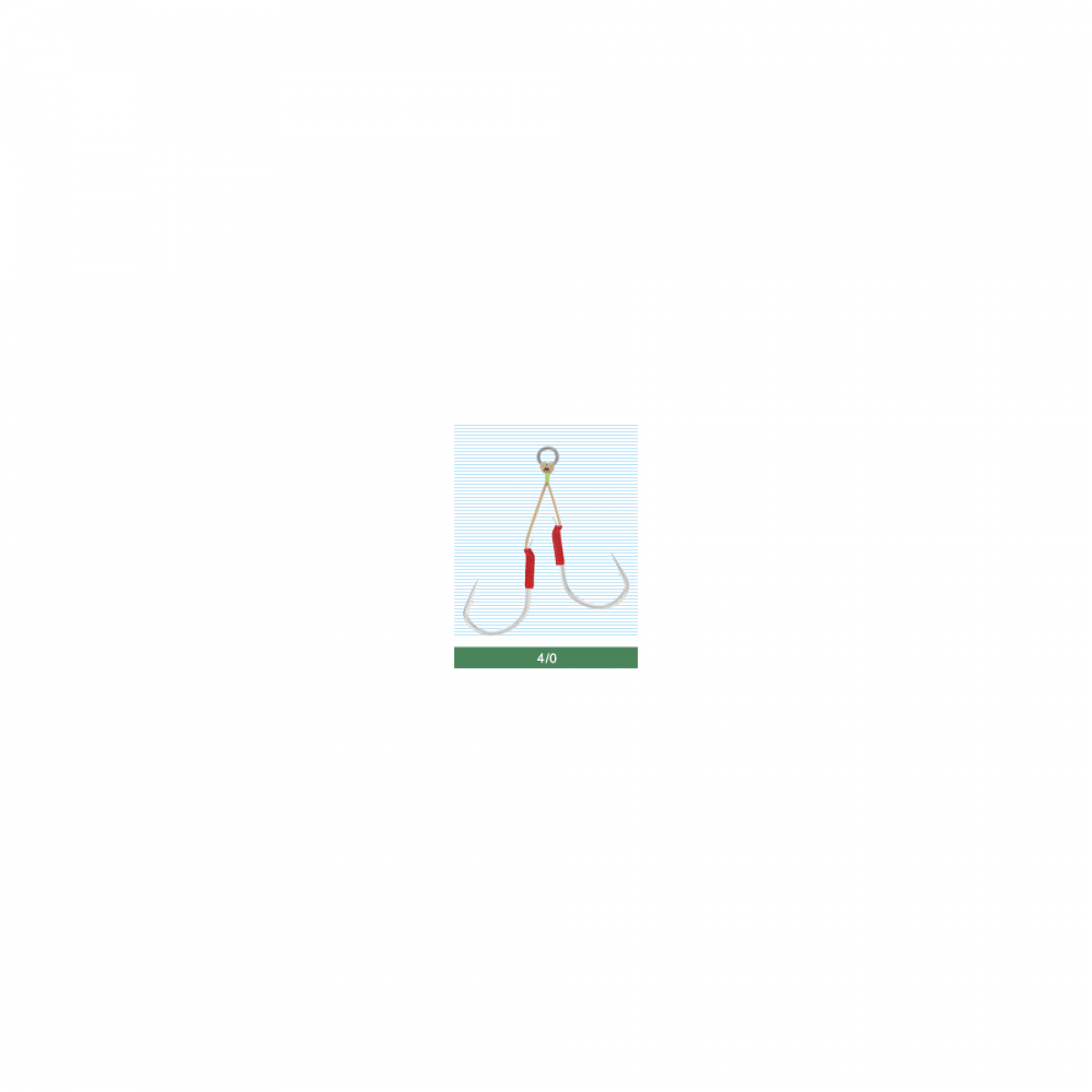 OWNER JD-22 JIGGER LIGHT DANSA HAYAGAKE #4/0 (2 pcs/pack)