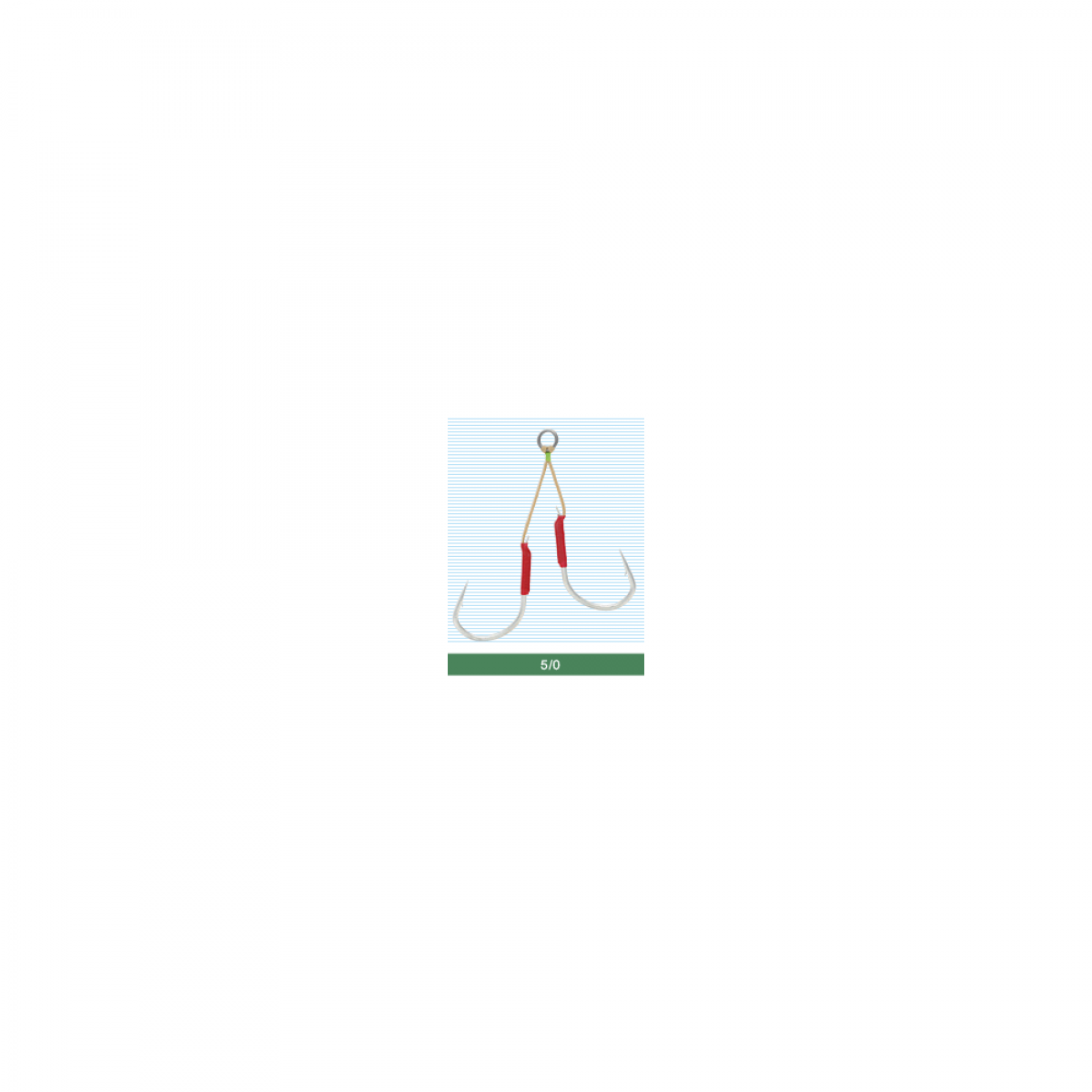 OWNER JD-22 JIGGER LIGHT DANSA HAYAGAKE #5/0 (2 pcs/pack)