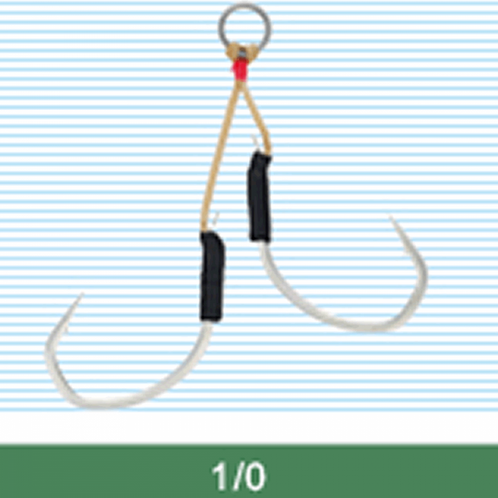 OWNER JD-25 JIGGER LIGHT DANSA HOLD #1/0 (2 pcs/pack)