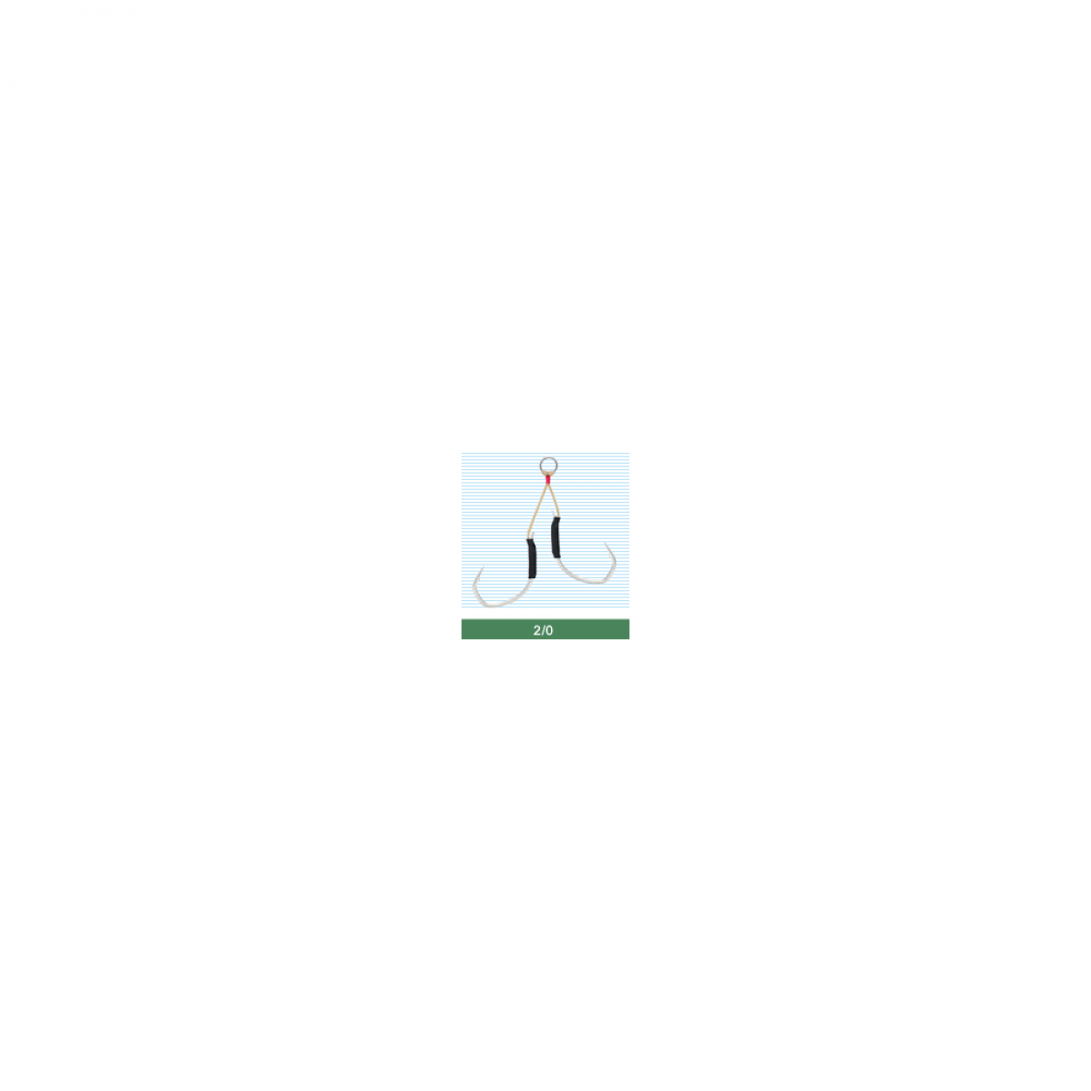 OWNER JD-25 JIGGER LIGHT DANSA HOLD #2/0 (2 pcs/pack)