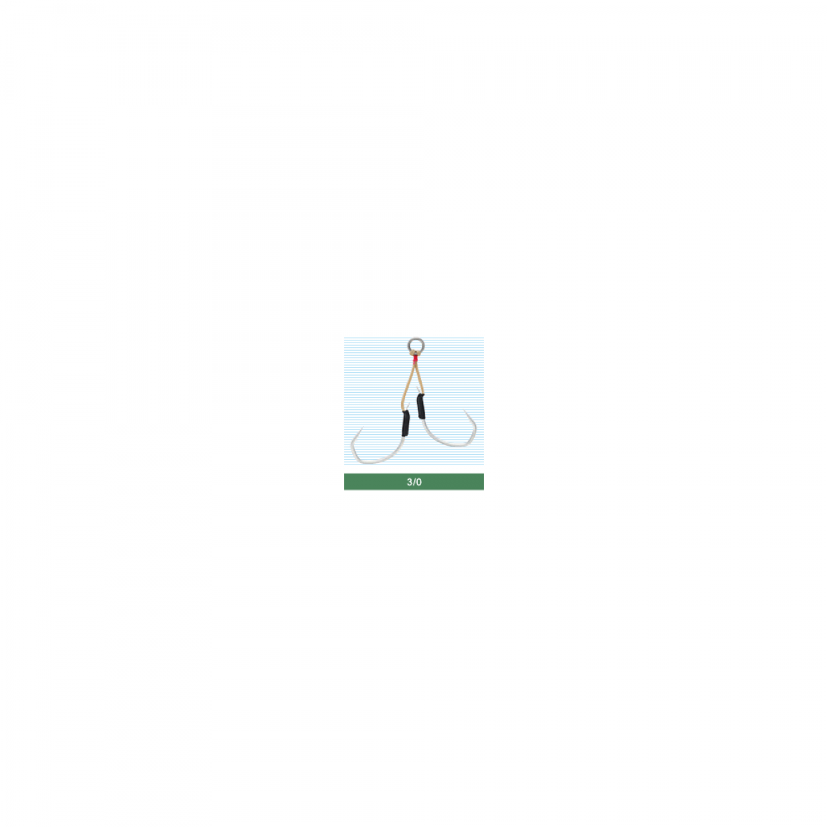 OWNER JD-25 JIGGER LIGHT DANSA HOLD #3/0 (2 pcs/pack)