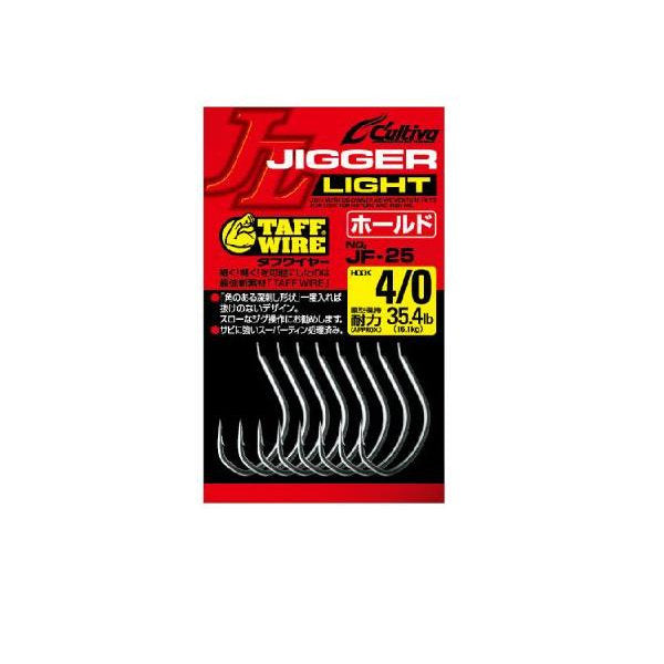 OWNER JF-25 JIGGER LIGHT HOLD #4/0 (8 pcs/pack)