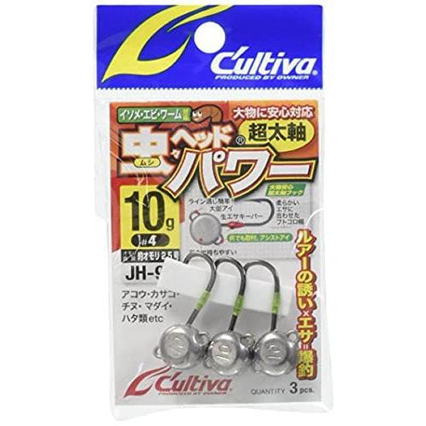 OWNER JH-90 MUSHI HEAD POWER 10g (3 pcs/pack)
