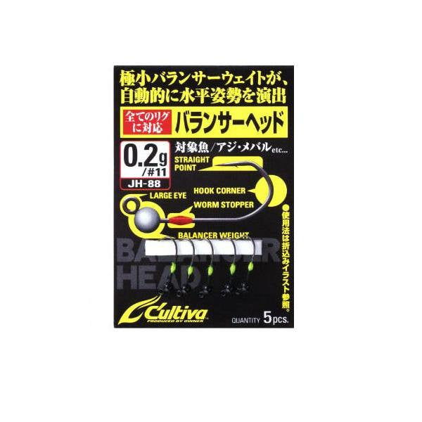 OWNER JH-88 BALANCER HEAD 0.2g (5 pcs/pack)
