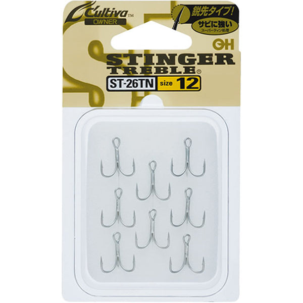 OWNER ST-26TN STINGER TREBLE #12 (8 pcs/pack)