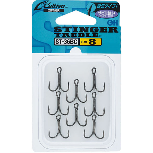 OWNER ST-36BC STINGER TREBLE #6 (8 pcs/pack)