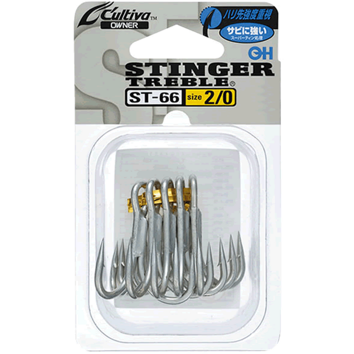 OWNER ST-66 STINGER TREBLE #1 (5 pcs/pack)