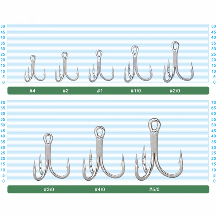 OWNER ST-66 STINGER TREBLE #4/0 (5 pcs/pack)