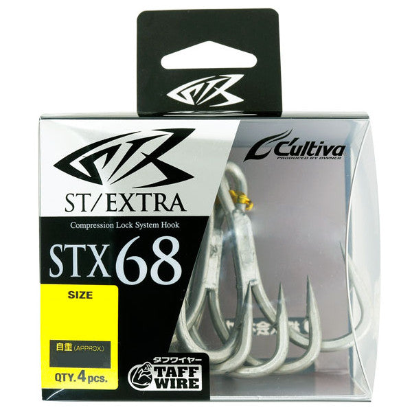 OWNER STX-68 STINGER TREBLE EXTRA #6/0 (4 pcs/pack)