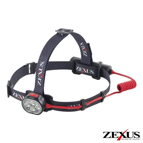 ZEXUS HEAD LIGHT USB charging type ZX-R380 USB charging type