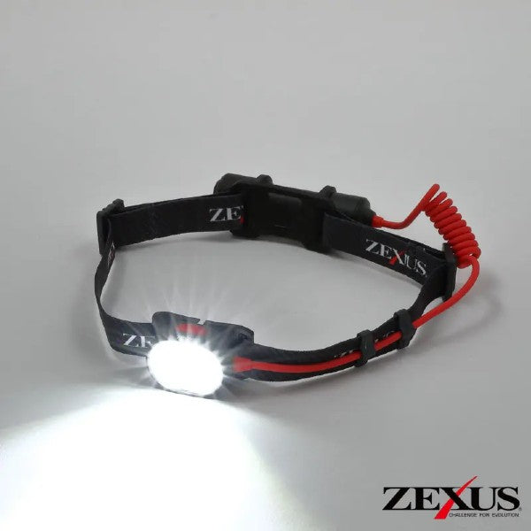 ZEXUS HEAD LIGHT USB charging type ZX-R380 USB charging type