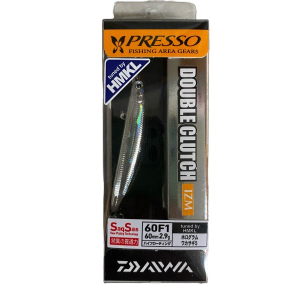 DAIWA PRESSO DOUBLECLUTCH 60F1 60mm : 2.9g High Floating HOLOGRAM WAKASAGI 5