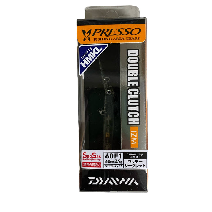 DAIWA PRESSO DOUBLECLUTCH 60F1 60mm : 2.9g High Floating UCCI SECRET
