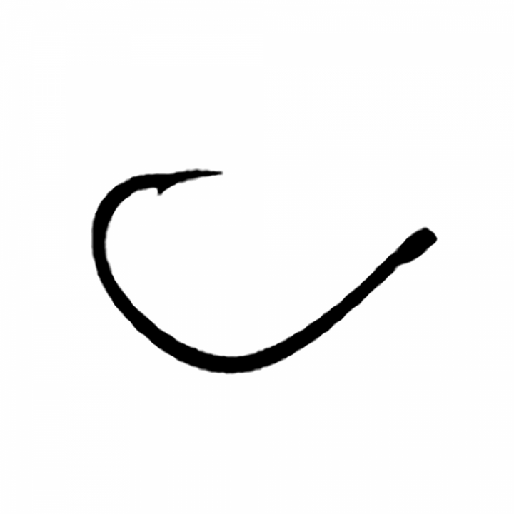 DAIWA BASSERS WORM HOOK SS WKY #2/0 (6 pcs/pack)